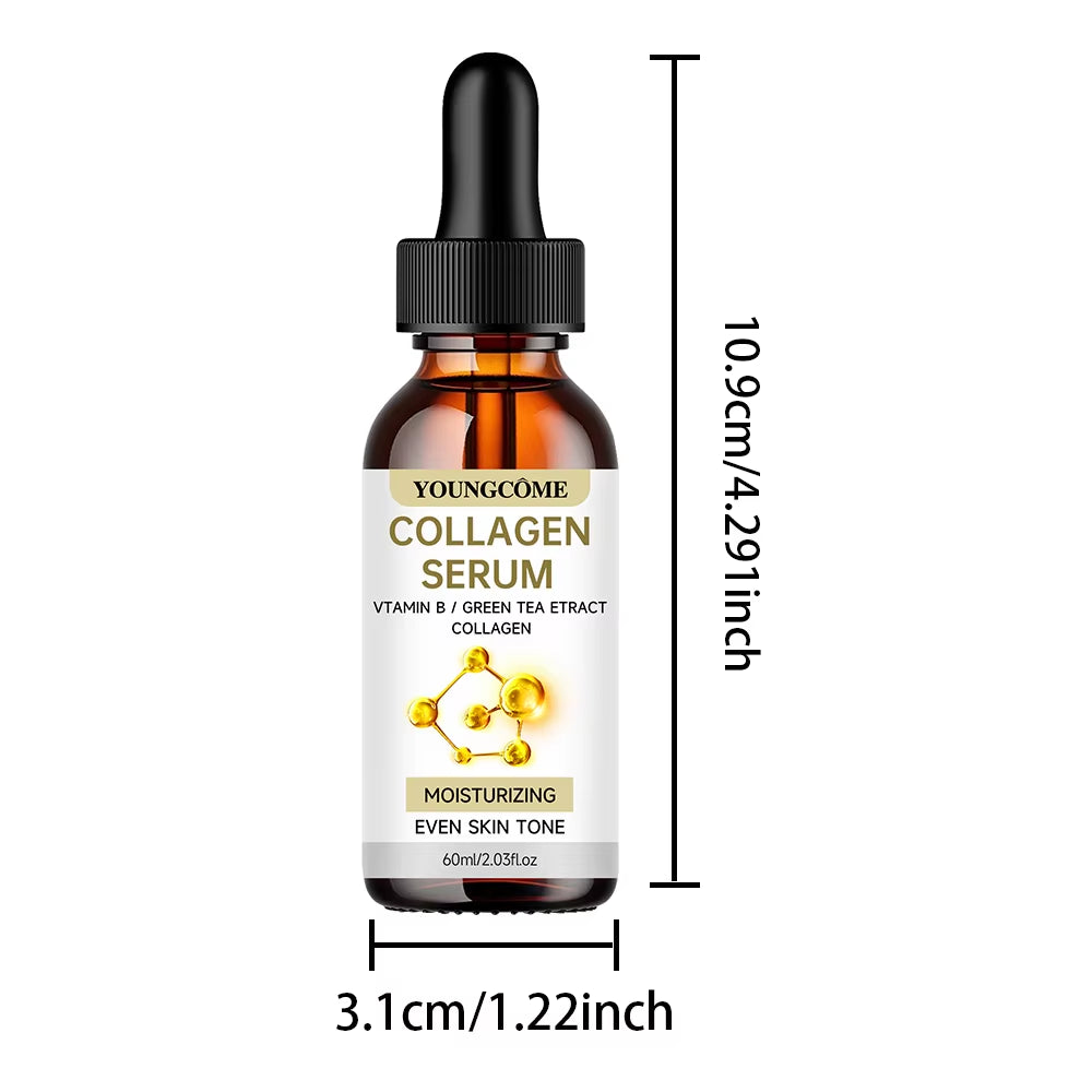 Collagen Serum Wrinkle Removal Dark Corrector Lifting Firming Exfoliating anti Aging Whitening Skin Care Boosts Elasticity