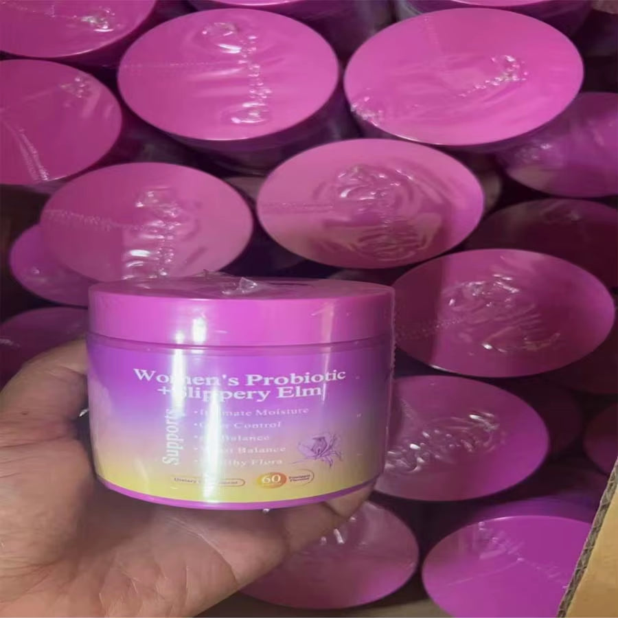 Best Price New 2 in 1 Womens Probiotics and Slippery Elm Woman Vaginal Probiotic Gummy Women'S Probiotic Gummies