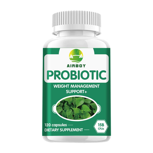 Probiotics Capsules - Bloating Relief, Weight Management, Supports Digestion & Gut Health - 120 Capsules