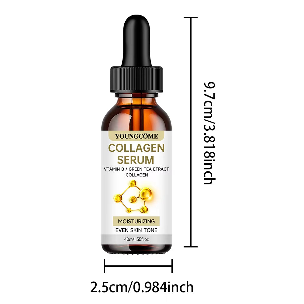 Collagen Serum Wrinkle Removal Dark Corrector Lifting Firming Exfoliating anti Aging Whitening Skin Care Boosts Elasticity
