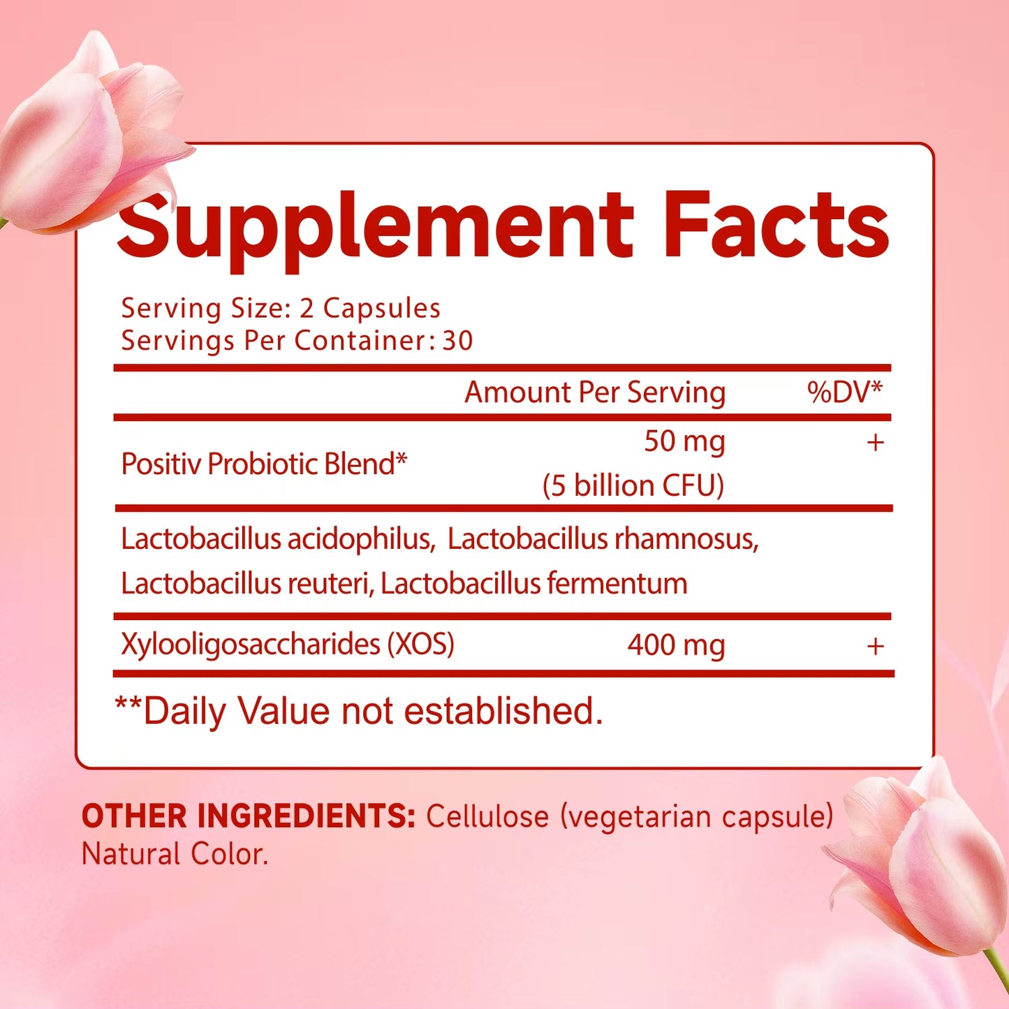 Probiotics for Women PH Balance with Probiotics and Lactobacillus Probiotic Blend - Women'S Health Supplement